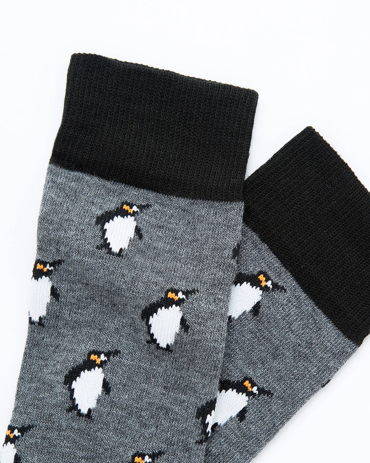 Medias Algodón Estampado Pingüinos